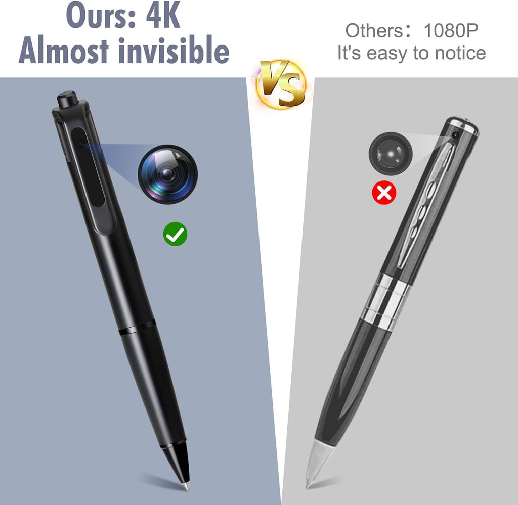 1080P Pen Camera | HD Video & Photo Recording | SD Card Support | Portable Pen Camera