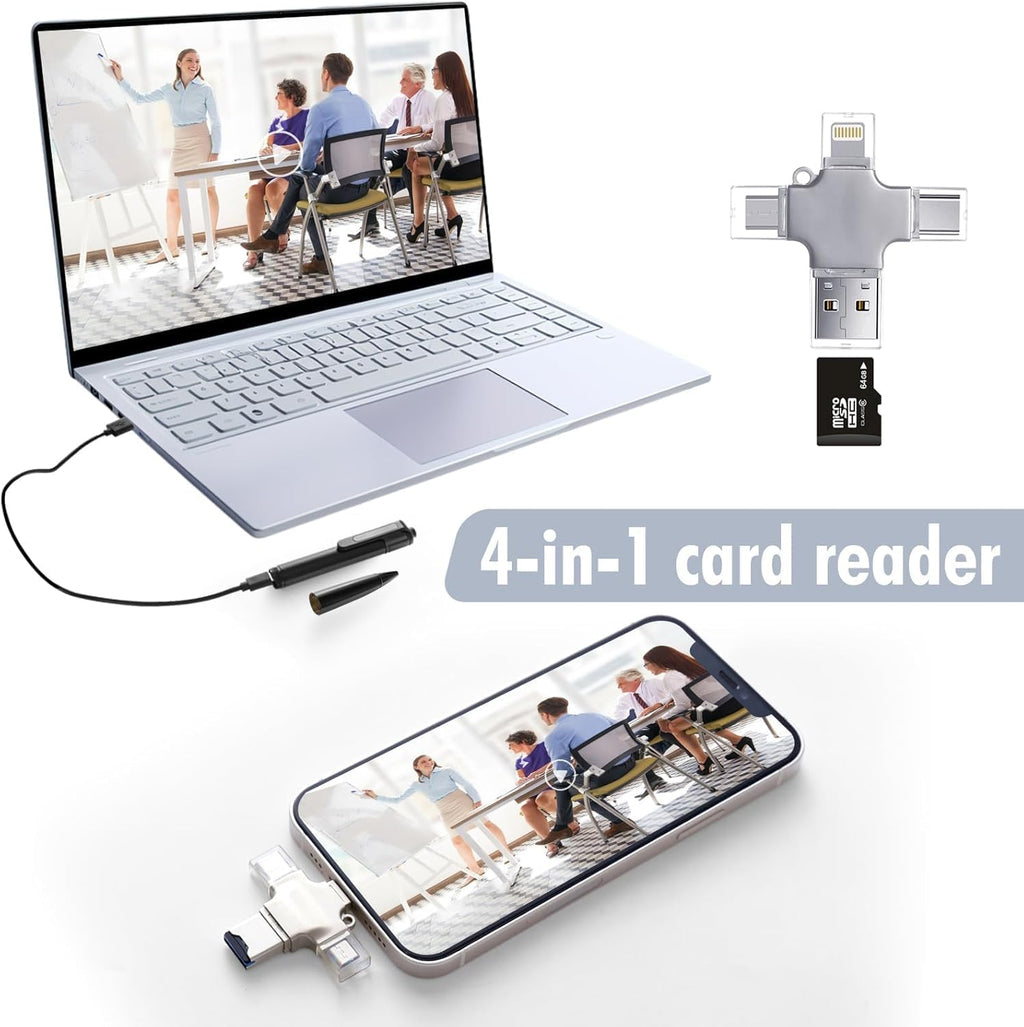 1080P Pen Camera | HD Video & Photo Recording | SD Card Support | Portable Pen Camera