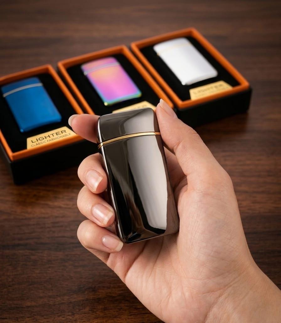 Plasma Electric Lighters - Dual Arc Windproof USB Rechargeable