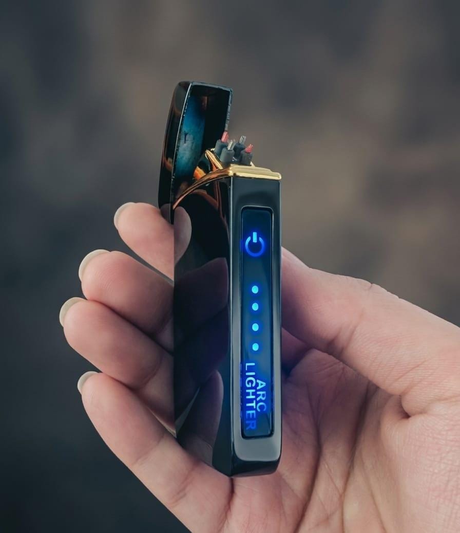 Plasma Electric Lighters - Dual Arc Windproof USB Rechargeable