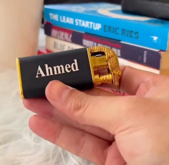 2 in 1 customized Name  VIP  Lighter Most Demanded